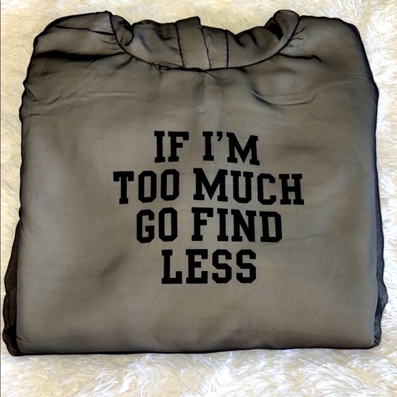 AKIRA Tops - AKIRA Black Oversized Boxy Hoodie